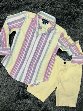 Ralph Lauren Buttondown Oxford, boys size 5